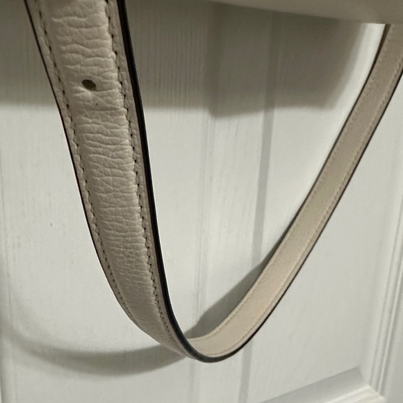 Coach Thea Ivory/Cream Leather Tote Bag - Picture 4 of 12